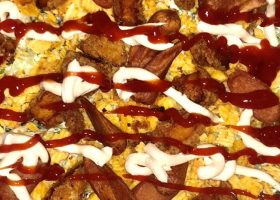 طريقة عمل سلطة زنجر دجاج بافلو