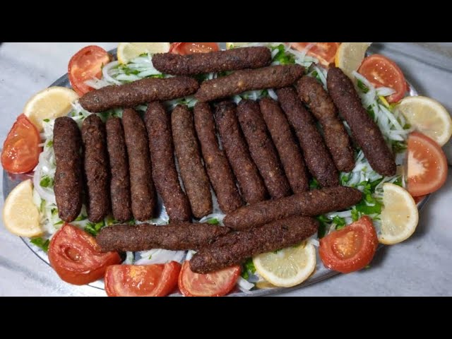 طريقة عمل كباب عدس احمر بالتوابل الهندية وصوص نعناع زبادى