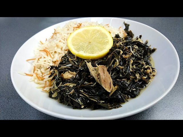 طريقة عمل الملوخية الورق