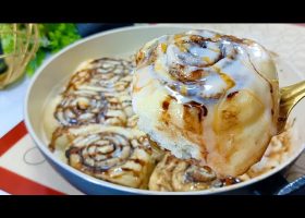 طريقة عمل سينابون رول بمذاق القهوة