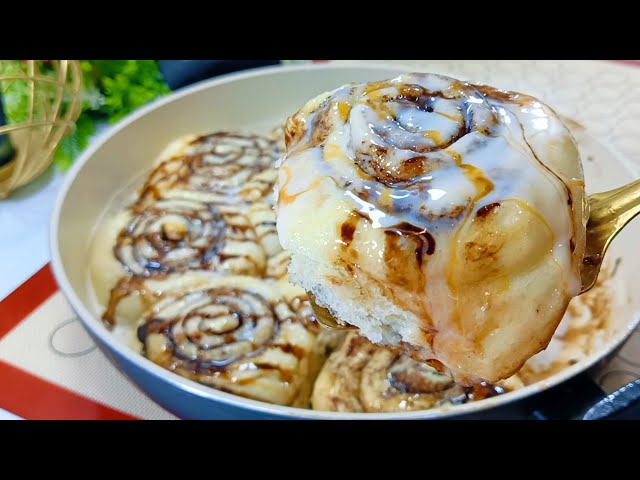 طريقة عمل سينابون رول بمذاق القهوة