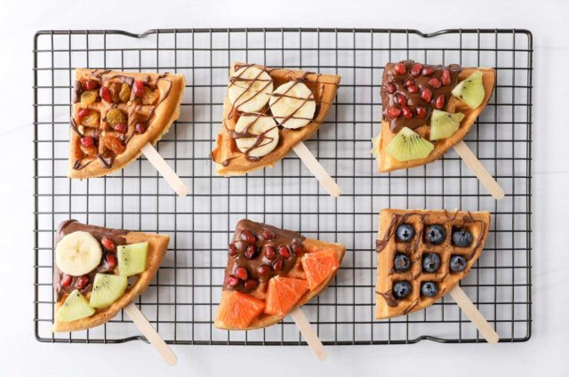 طريقة عمل وافل بالتوفي