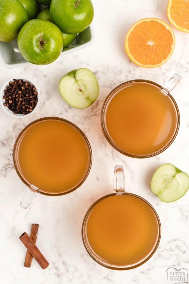 طريقة عمل شوربة تفاح بالكراميل