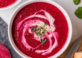 طريقة عمل شوربة رمان بالبنجر ولمسة برتقال دافى