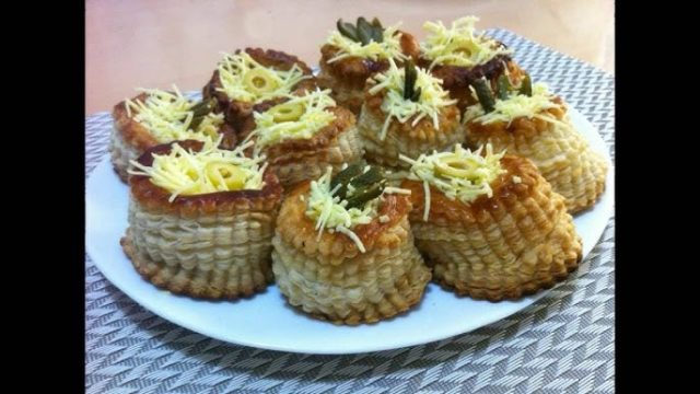 طريقة عمل فولوفون بالدجاج