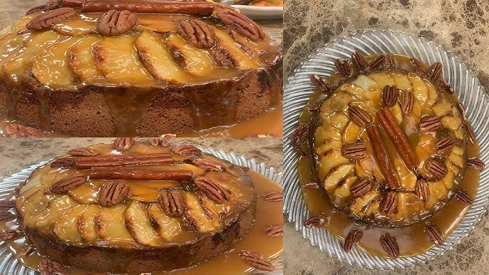 طريقة عمل باناكوتا التفاح بالقرفة وصوص الكراميل المملح