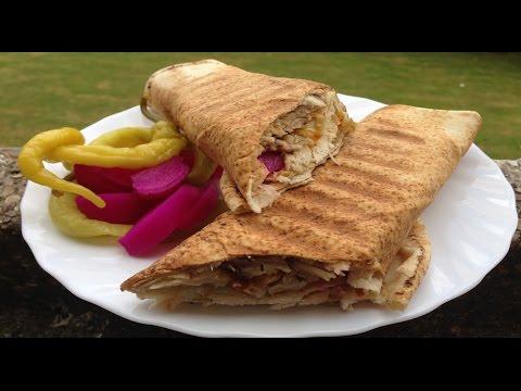 طريقة عمل ساندويش الدجاج المشوي اللبناني