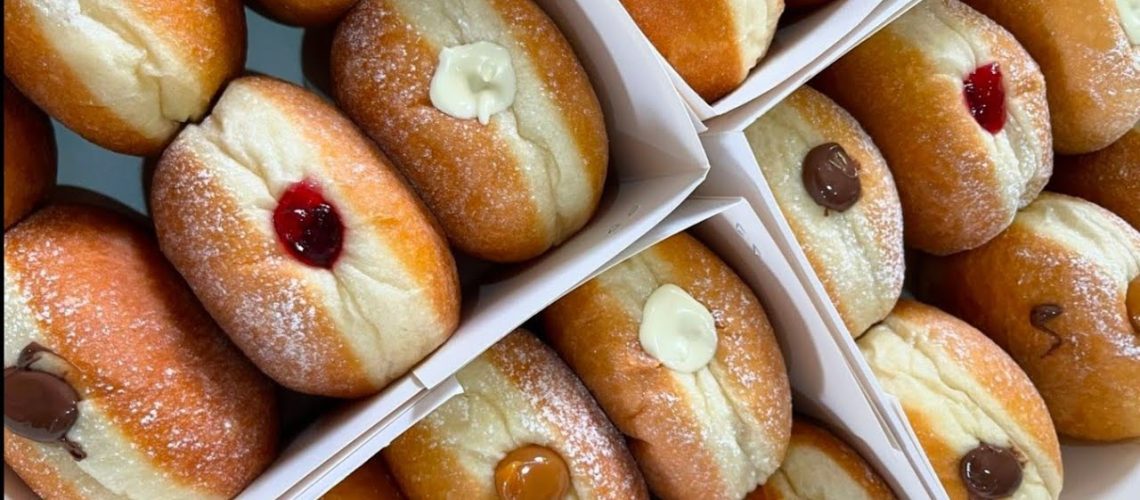 طريقة عمل دونات محشية بمهلبية القرع العسلى