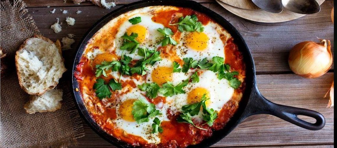 طريقة عمل الشكشوكة السعودية بالبيض