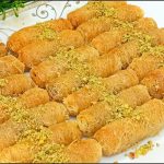 طريقة عمل أصابع الكنافة بالمكسرات