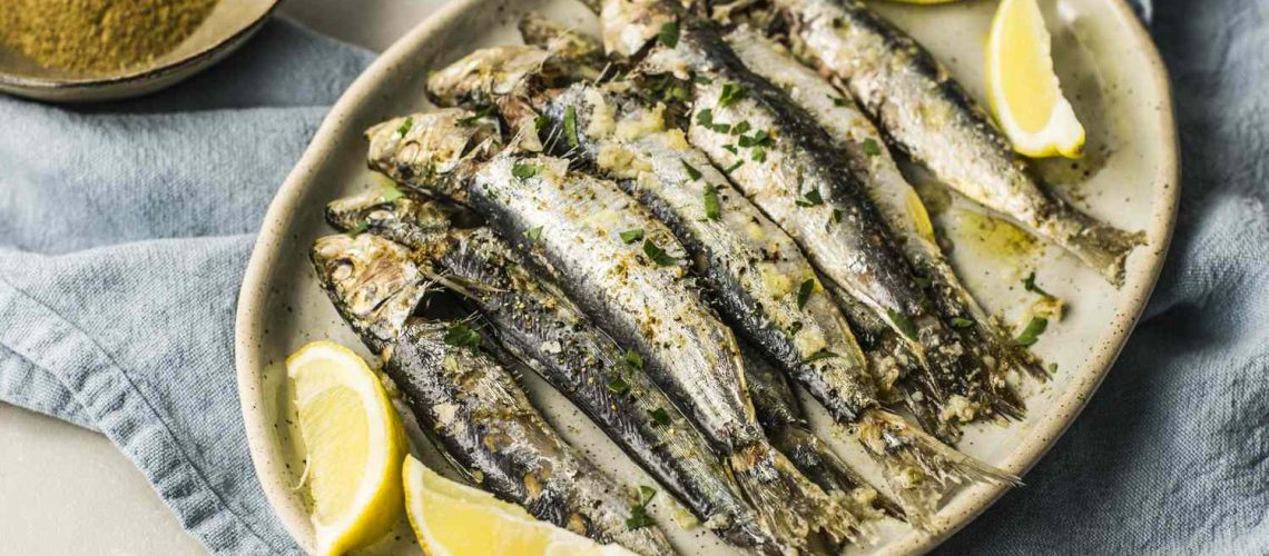 طريقة عمل سمك السردين بالفرن