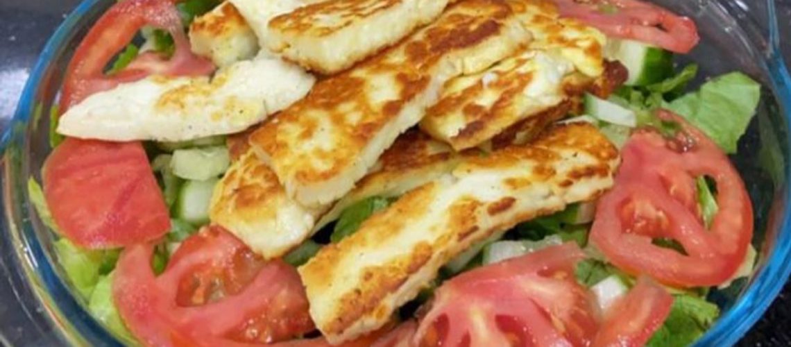 طريقة عمل الجبن الحلوم المقلي للفطور