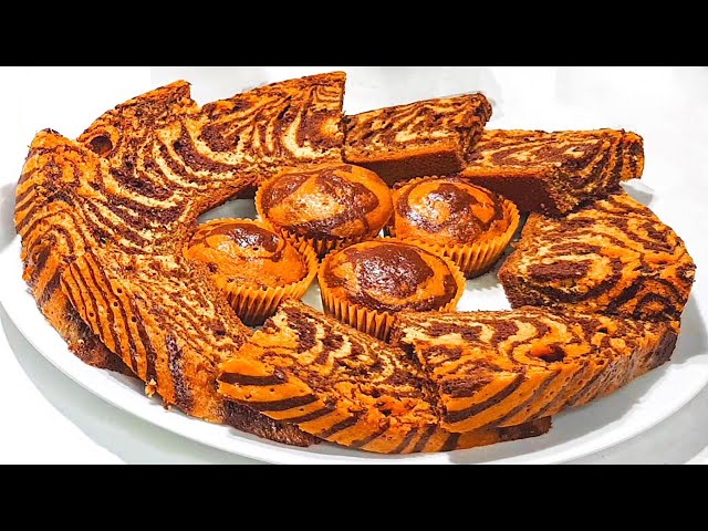 طريقة عمل كيك التايجر الاسفنجي الهش