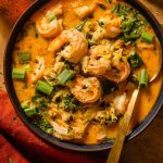 طريقة عمل شوربة الروبيان بالخضار و كريمة الطهى