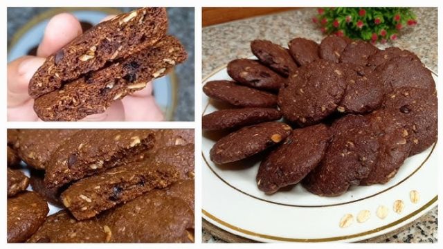 طريقة عمل بسكويت الشوفان بالتمرواليانسون