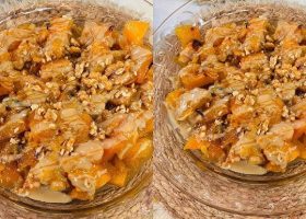 طريقة عمل ريستوتو المشروم والقرع العسلي