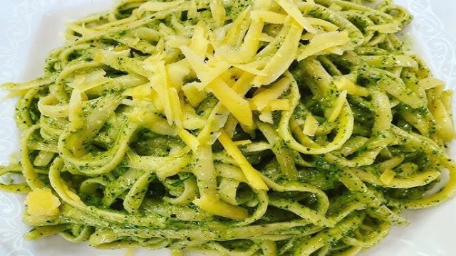 طريقة عمل مكرونة الغيوم بصوص الزعفران الفوار