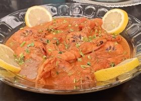 طريقة عمل يخنى الجمبري بصوص الليمون والهيل