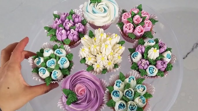 طريقة عمل كيكة الزهور