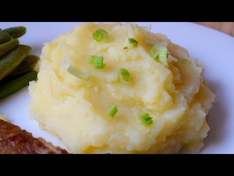 طريقة عمل بطاطس مهروسة بالسمسم والزبدة البنية