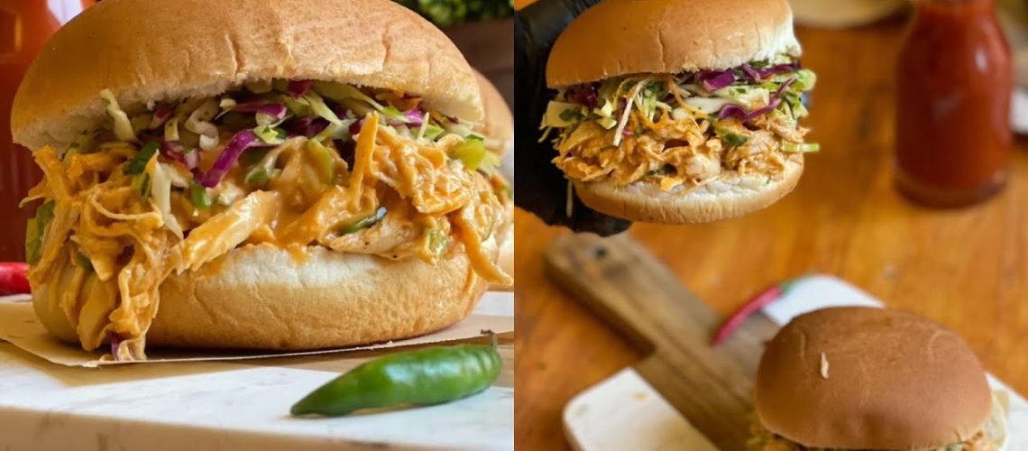 طريقة عمل برجر اللحم بالقرع والجبنة المدخنة