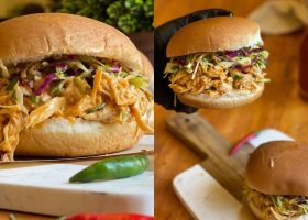 طريقة عمل برجر اللحم بالقرع والجبنة المدخنة