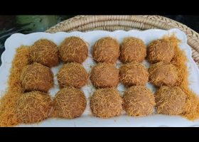 طريقة عمل حلى الشعيرية الباكستانية السريعة