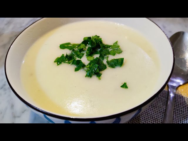 طريقة عمل حساء الضباب الابيض بنكهة الورد المحترقة