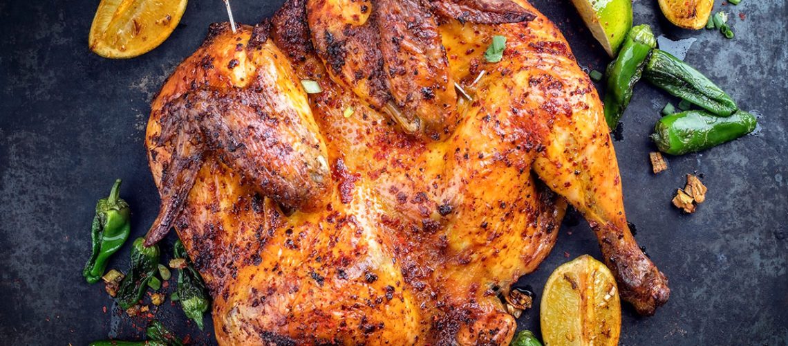 طريقة عمل الدجاج الكراميلى بالفحم النباتى