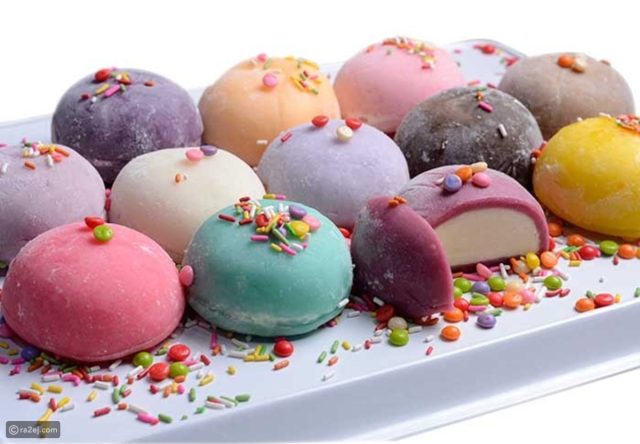 طريقة عمل الحلى الياباني بالدقيق