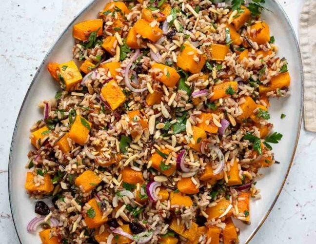 طريقة عمل أرز القرفة والقرع العسلى المحمر