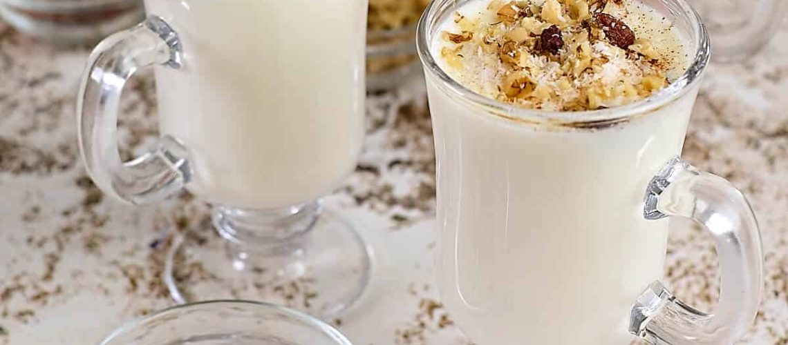 طريقة عمل مشروب السحلب بالمستكة