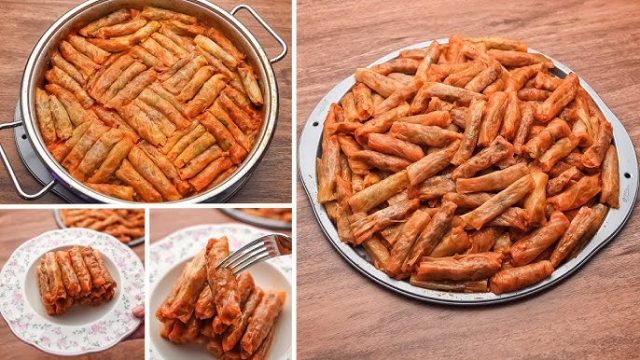 طريقة عمل طاجن الكرنب بالكريمة وجوزة الطيب