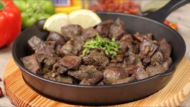 طريقة عمل فخارة الكبدة