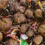 طريقة عمل طاجن كفتة الحمص بصوص الرمان