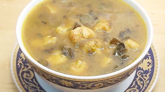 طريقة عمل شوربة السمك الصحية