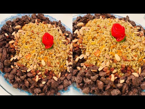 طريقة عمل فريك بالكبدة الحارة والكمون المحمص