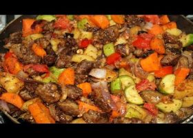 طريقة عمل طاجن الخضار الشتوى بالزعتر والثوم