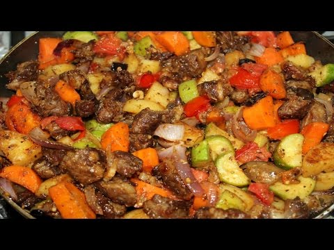 طريقة عمل طاجن الخضار الشتوى بالزعتر والثوم