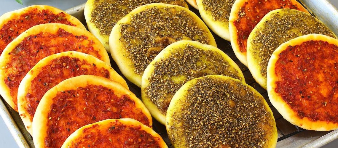 طريقة عمل مناقيش زيت وزعتر للفطور