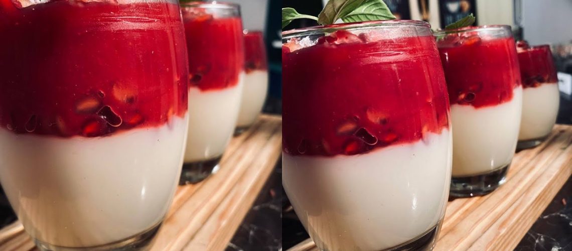 طريقة عمل مهلبية الرمان للرجيم