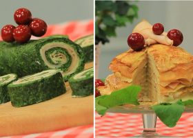 طريقة عمل كريب السبانخ والجبن