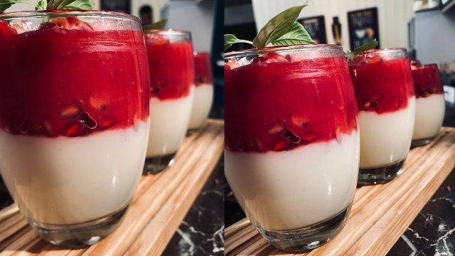 طريقة عمل مهلبية الرمان للرجيم