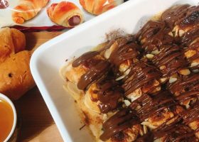 طريقة عمل السينابون السريع بالكرواسون