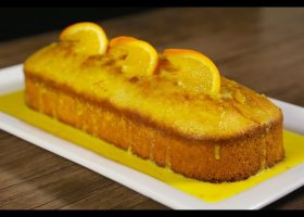 طريقة عمل كيكة قشرة البرتقال الهشة