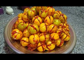 طريقة عمل الليمون المعصفر بدون سلق