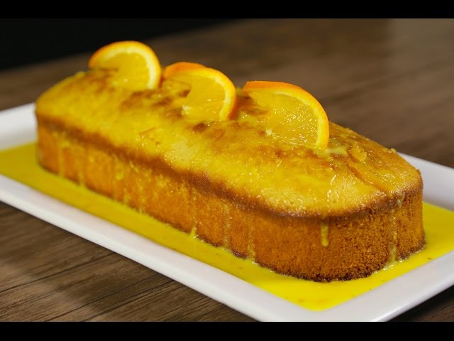 طريقة عمل كيكة قشرة البرتقال الهشة