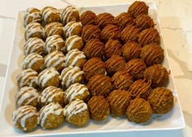 طريقة عمل كرات اللوتس الذهبية بالشعيرية