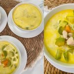 طريقة عمل شوربة الكوسة المشوية بالثوم المحمص
