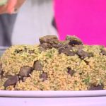 طريقة عمل طاجن رز بالبسلة و الكبدة المتبلة